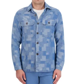 Robert Graham Jaxon Overshirt- Long Sleeve Sport Shirts