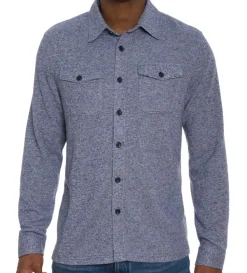 Robert Graham Long Sleeve Ortis Knit Shirt- Long Sleeve Sport Shirts
